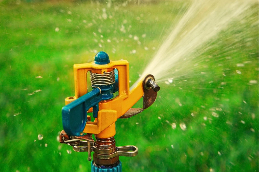 sprinkler head not rotating